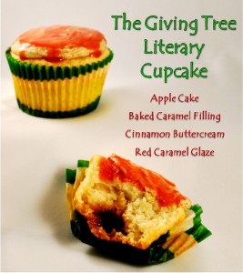 "The Giving Tree" Literary Cupcake (Photo by R. T. Jae)